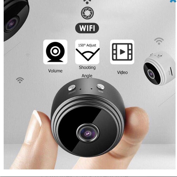 Mini CCTV Camera WiFi Cam, 1080p HD Version Voice Video Wireless Recorder - Picture 2 of 8